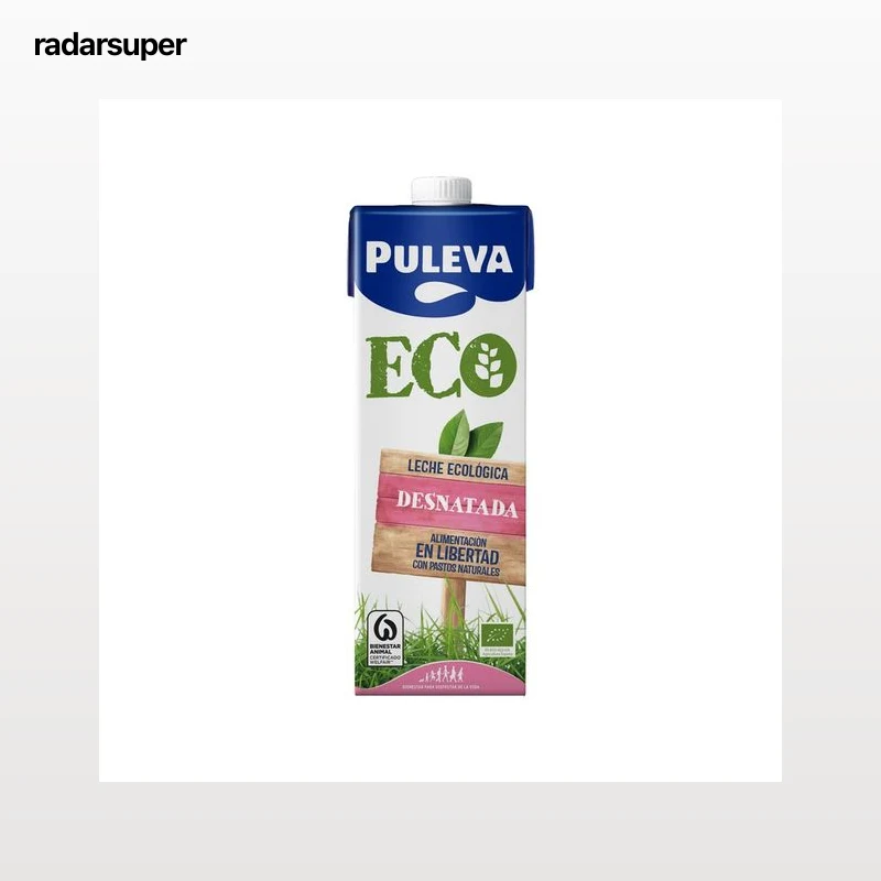 PULEVA Eco Leche desnatada  1 l.