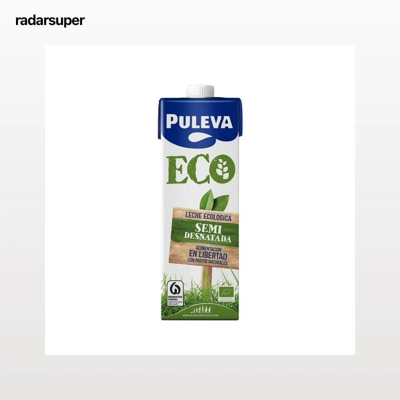 PULEVA Eco Leche semidesnatada   1 l.