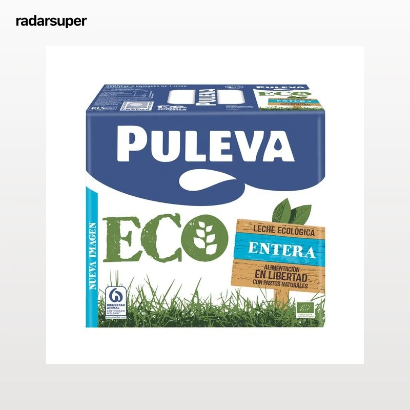 PULEVA EcoLeche entera pack de 6 uds x 1 l.