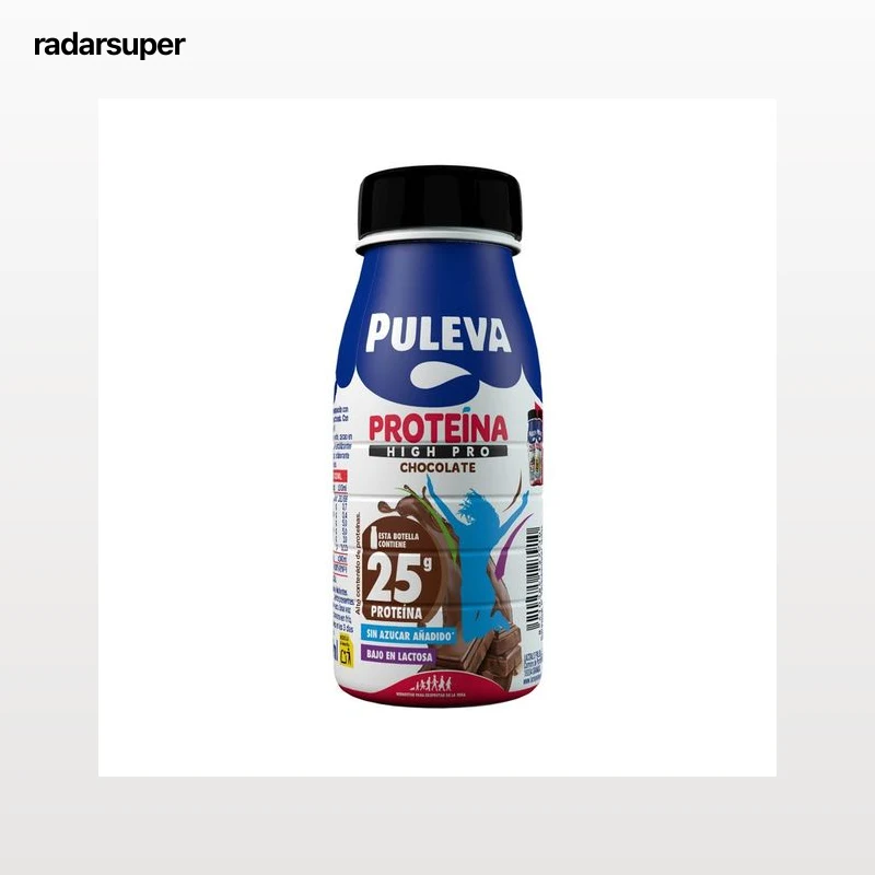 PULEVA High Pro Batido de proteínas con sabor a chocolate 250 ml.