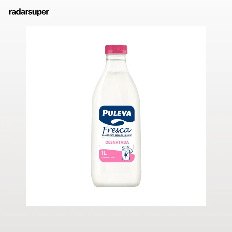 PULEVA Leche fresca de vaca desnatada 1 l.