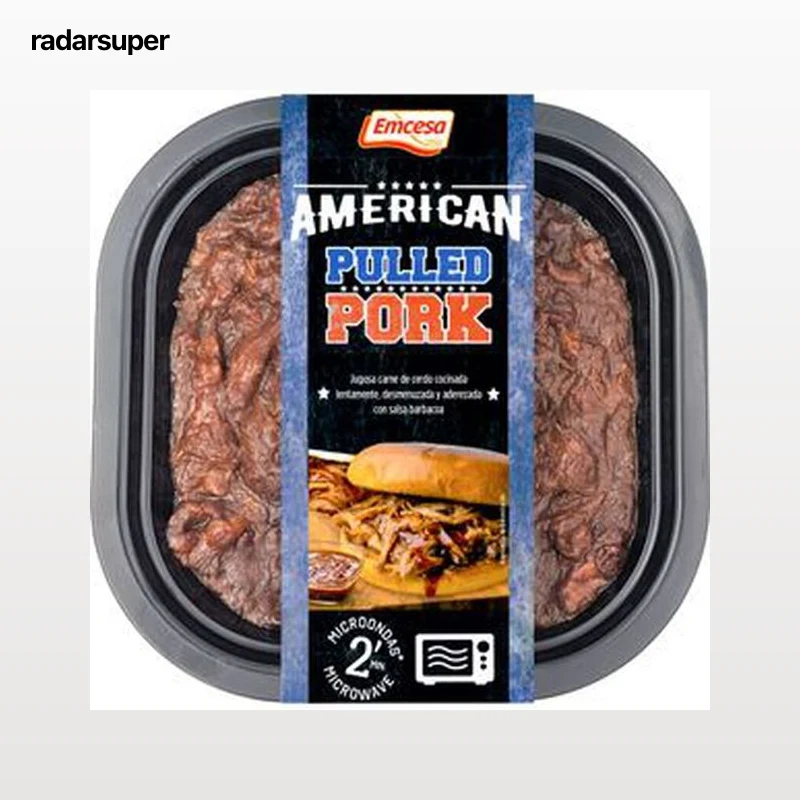 Pulled pork American con salsa barbacoa Emcesa 200 g