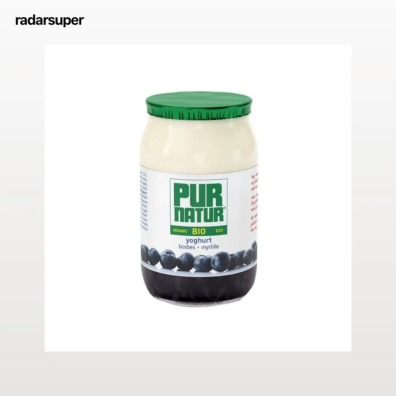 PUR NATUR Yogur con arándanos ecológico PUR NATUR 150 g.