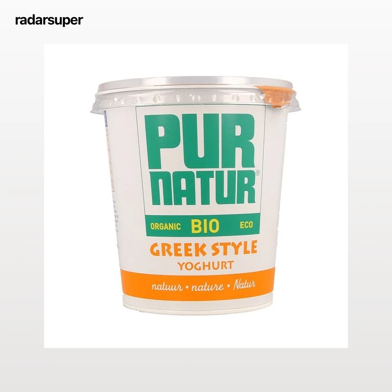 PUR NATUR Yogur estilo grigo natural ecológico PURNATUR 700 g.