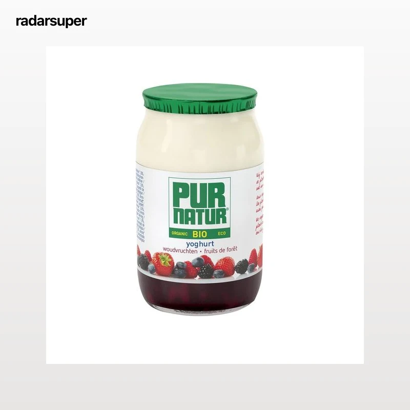PUR NATUR Yogur con frutas del bosque ecológico PUR NATURA150 g.