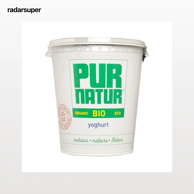 PUR NATUR Yogurt natural artesanal ecológico PURNATUR 750 g.