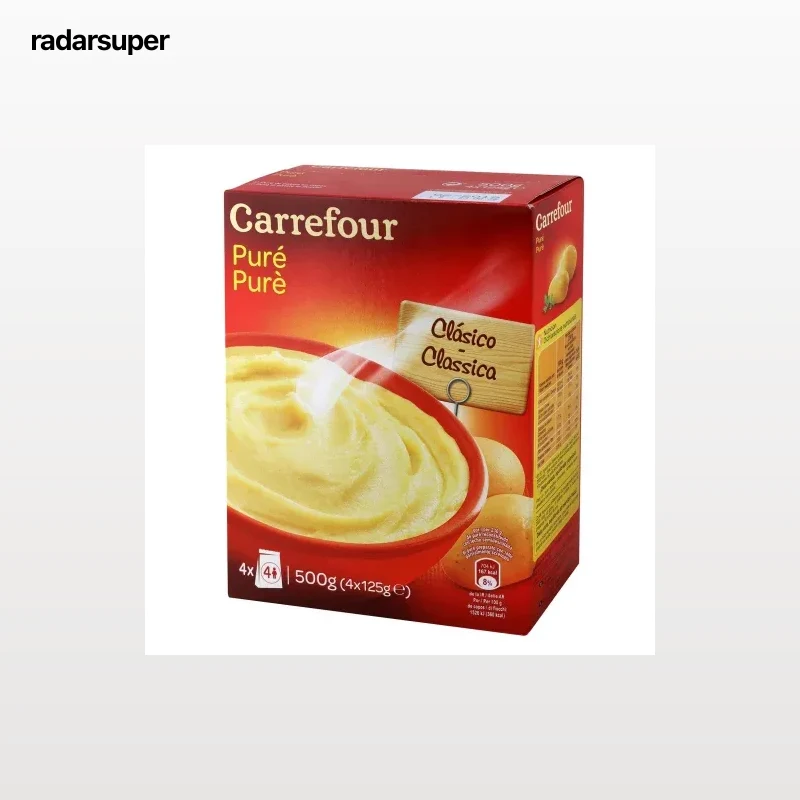 Puré de patatas Carrefour 500 g.