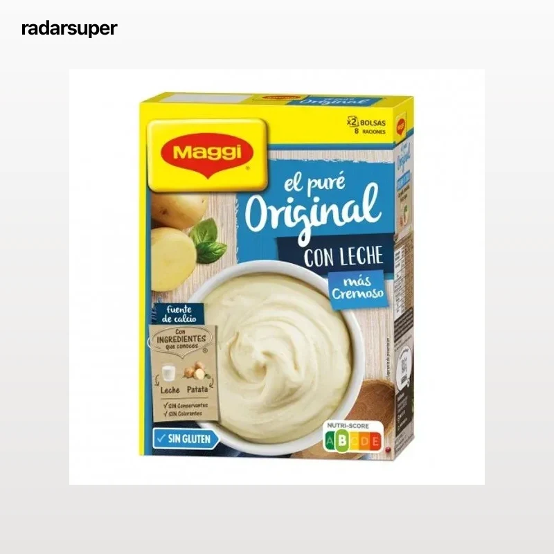 Puré de patatas con leche sabor original Mousline sin gluten 230 g.