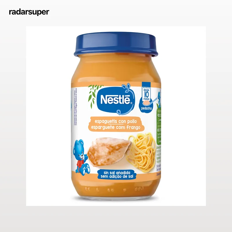 Puré de espaguetis con pollo Nestlé 190 g