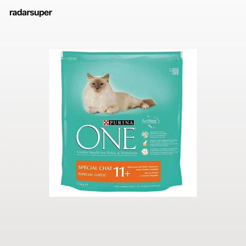 Purina ONE Pienso para Gato Senior +11años 1,5Kg