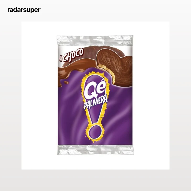 QÉ! Palmera sabor a chocolate QE!, 1 ud x110 g.