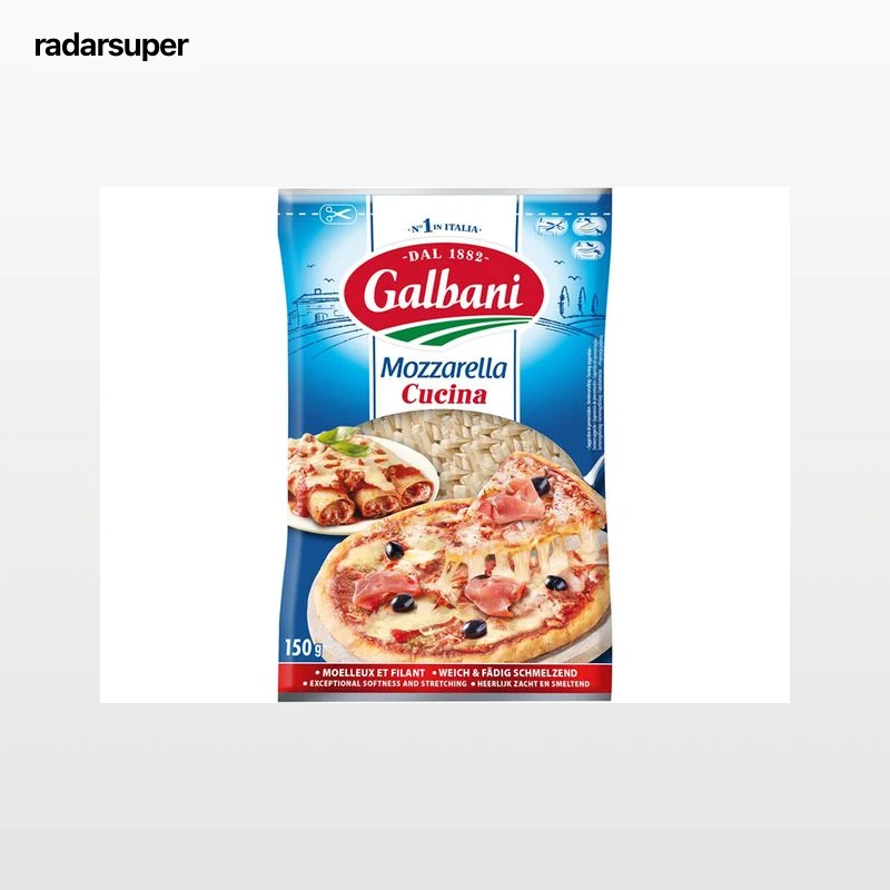 QUEIJO MOZZARELLA RALADO GALBANI 150G
