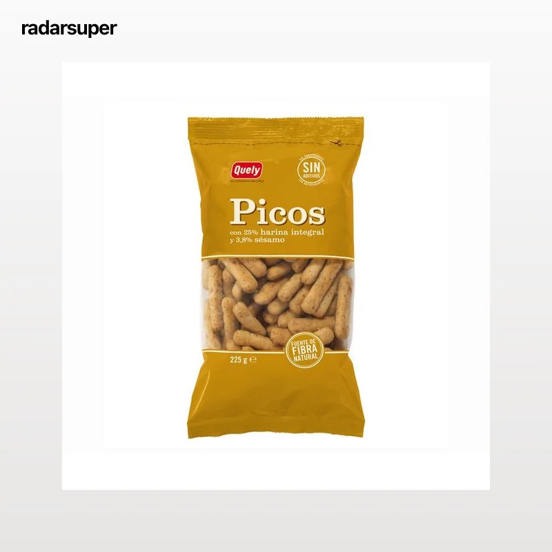 QUELY Picos integrales con sésamo 225 g.