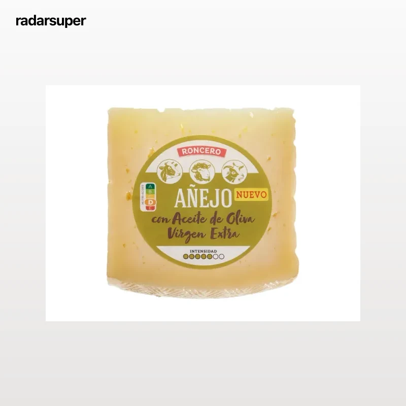 Queso añejo aceite oliva virgen extra