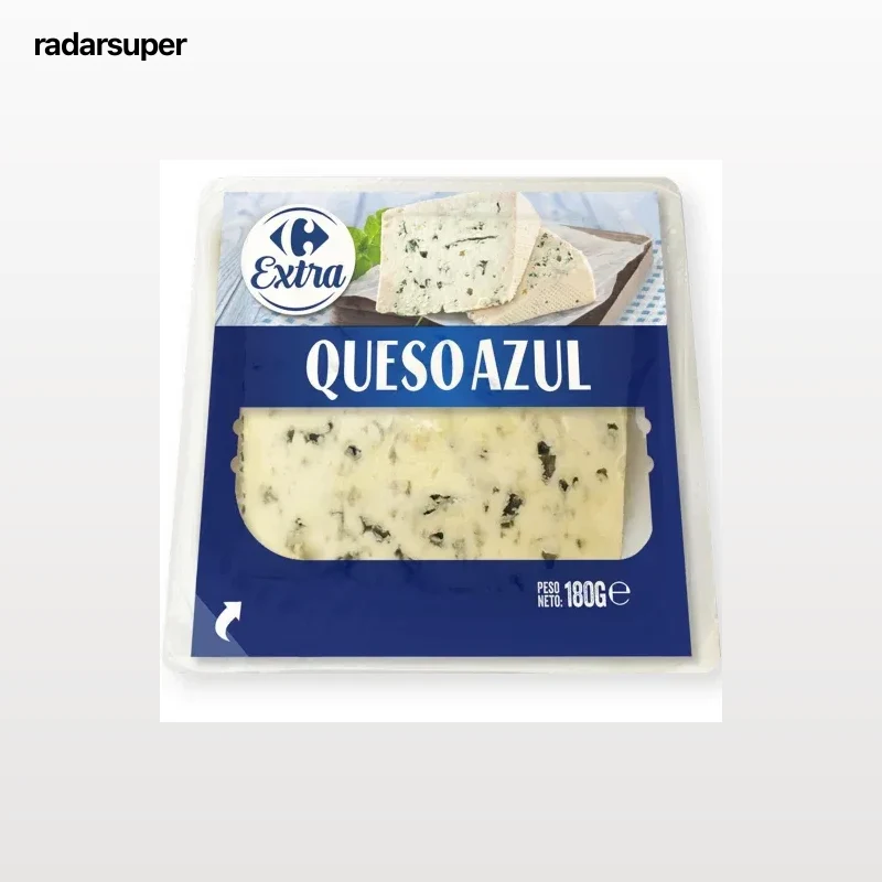 Queso azul semicurado Carrefour Extra cuña de 180 g