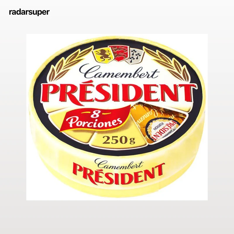 Queso camembert en porciones Président 250g