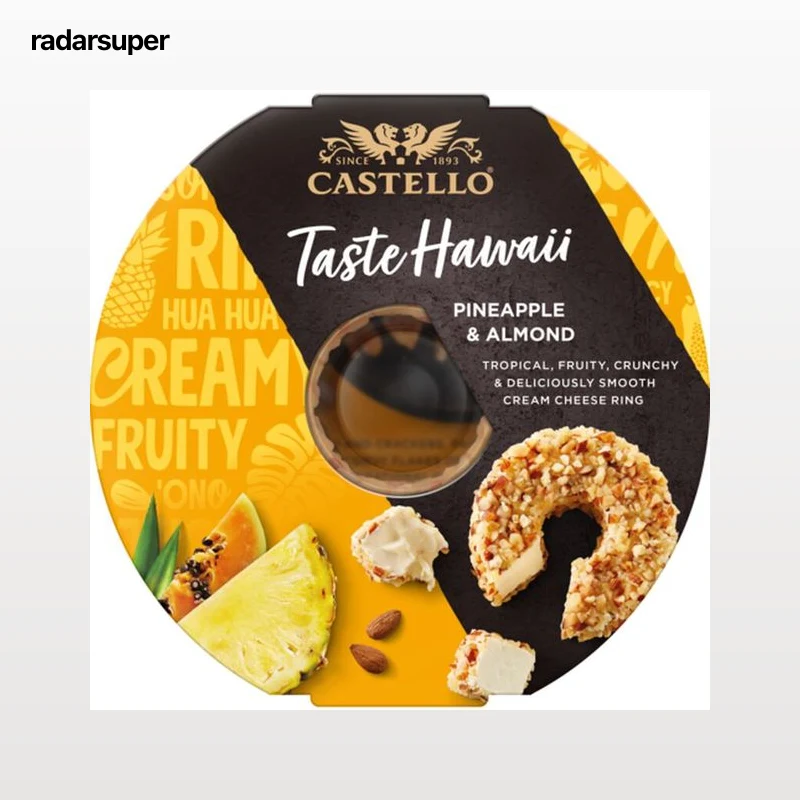 Queso Castello con piña 125g
