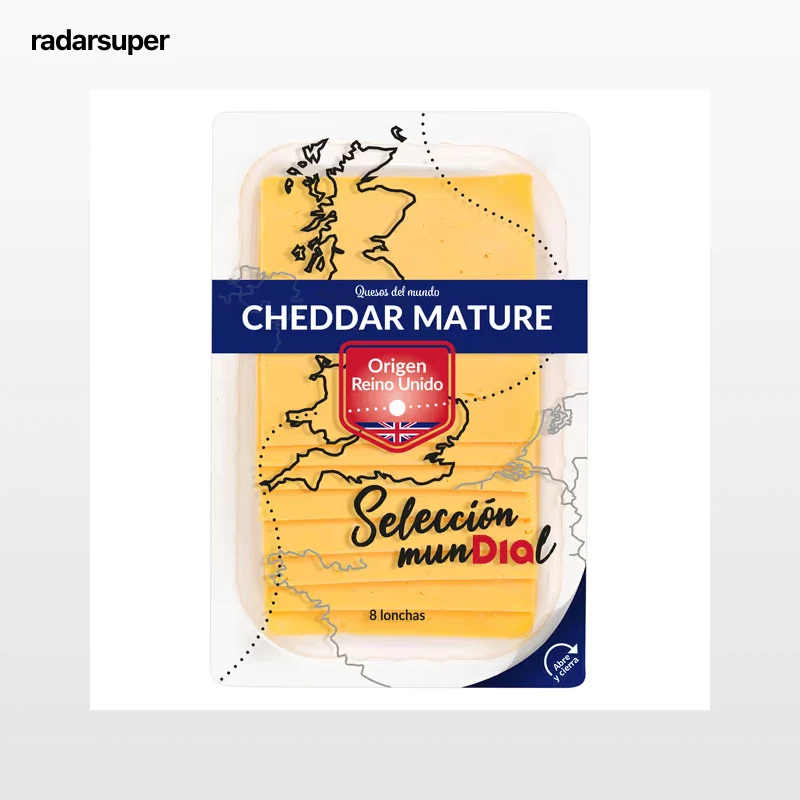 Queso cheddar Dia Selección Mundial 160 g