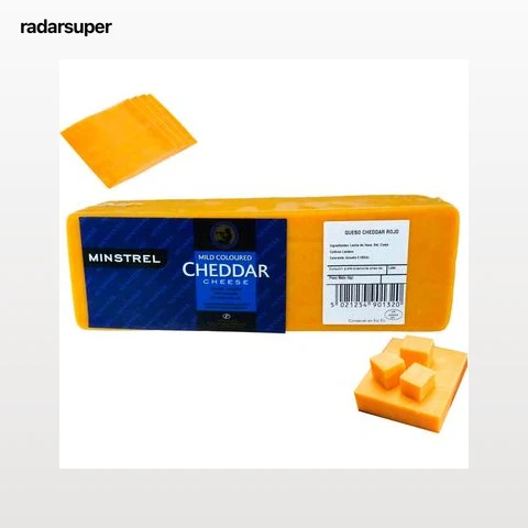 Queso Cheddar rojo MINSTREL