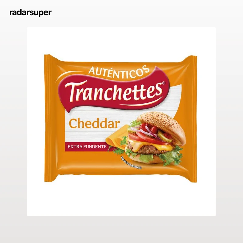 Queso cheddar Tranchettes extra fundente 8 unidades