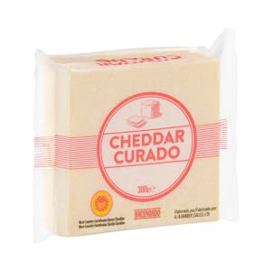Queso curado cheddar