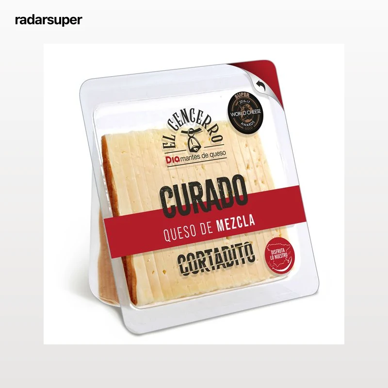 Queso curado cortado Dia El Cencerro 250 g