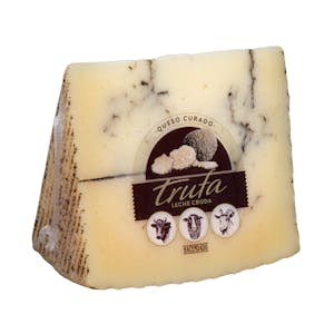 Queso curado mezcla con trufa