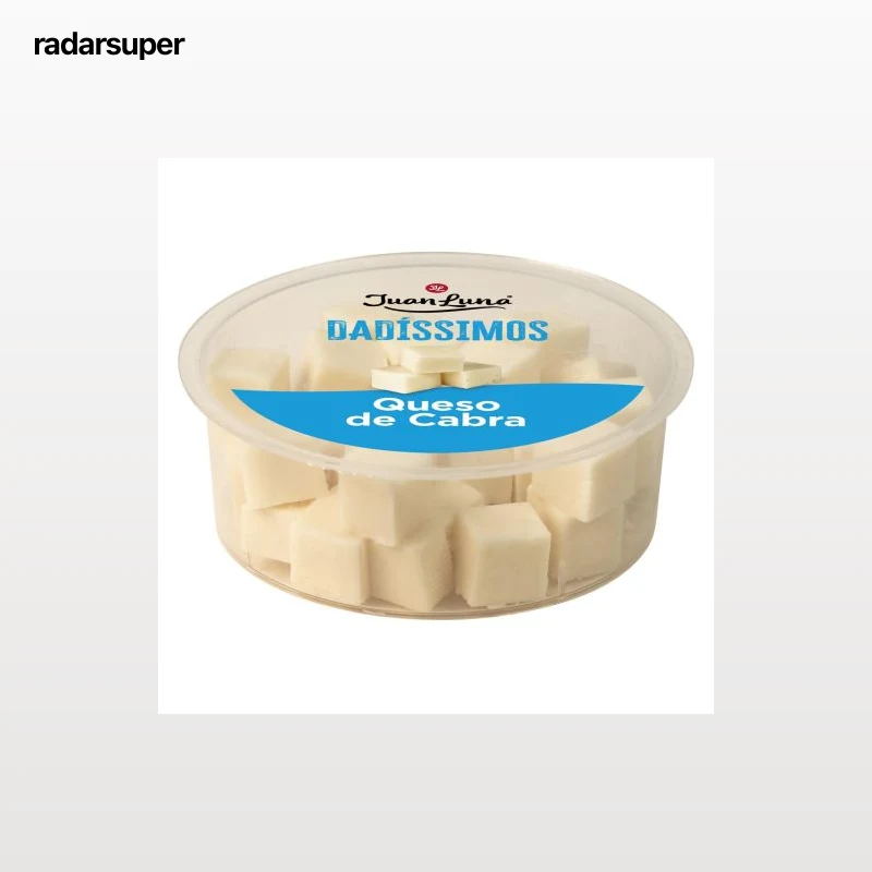 Queso de cabra dados Juan Luna bote 90 g.