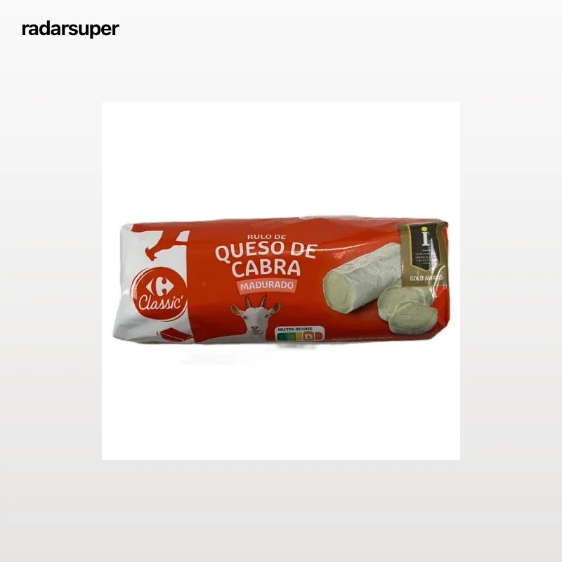 Queso de cabra en rulo Carrefour Classic 180 g.