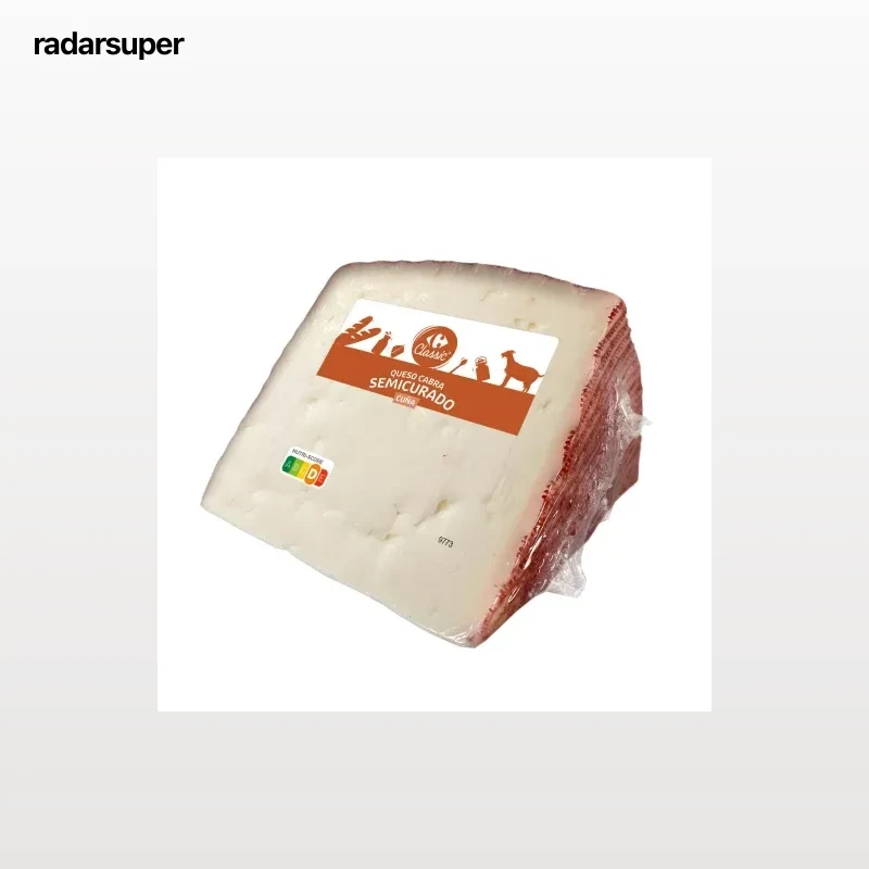 Queso de cabra semicurado Carrefour Classic cuña de 300 g