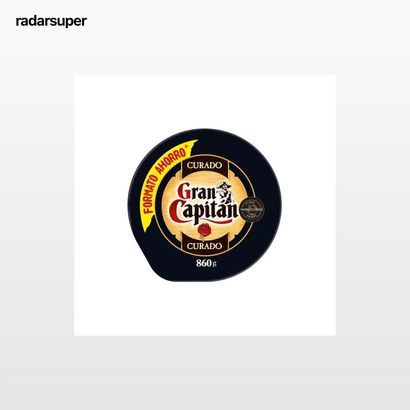 Queso de mezcla curado Gran Capitán pieza de 860 g