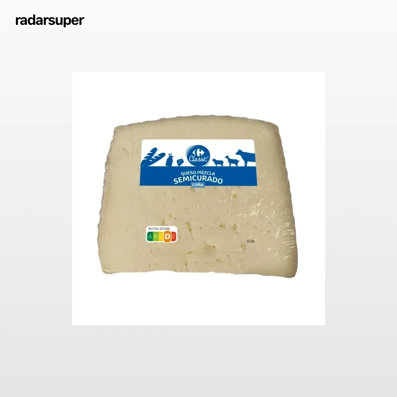 Queso de mezcla semicurado Carrefour 330 g