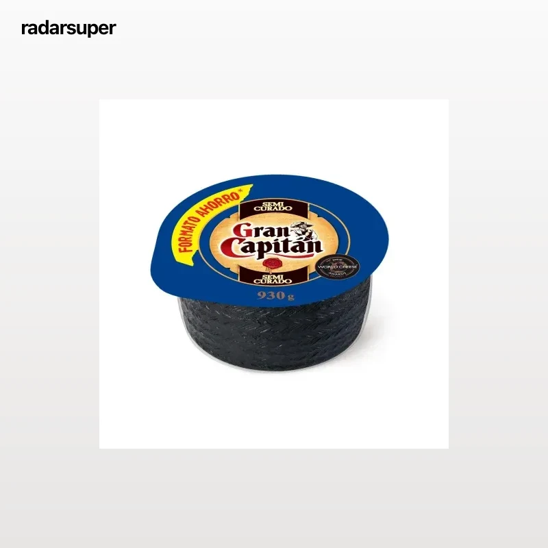 Queso de mezcla semicurado Gran Capitán pieza de 930 g