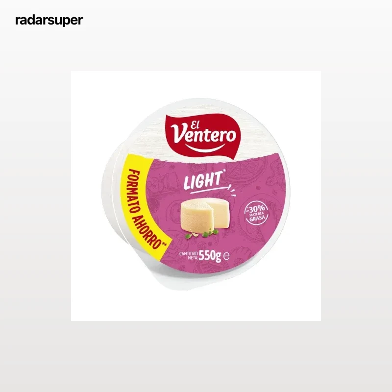 Queso de mezcla tierno lihgt El Ventero 550 g