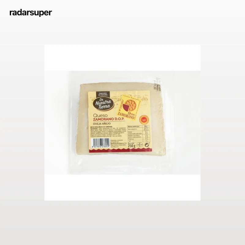 Queso de oveja añejo D.O.P Zamorano De Nuestra Tierra 250 g