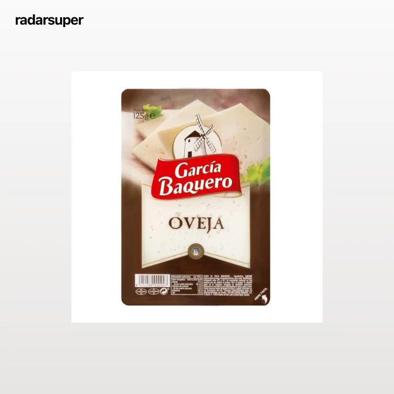 Queso de oveja en lonchas García Baquero 125 g.