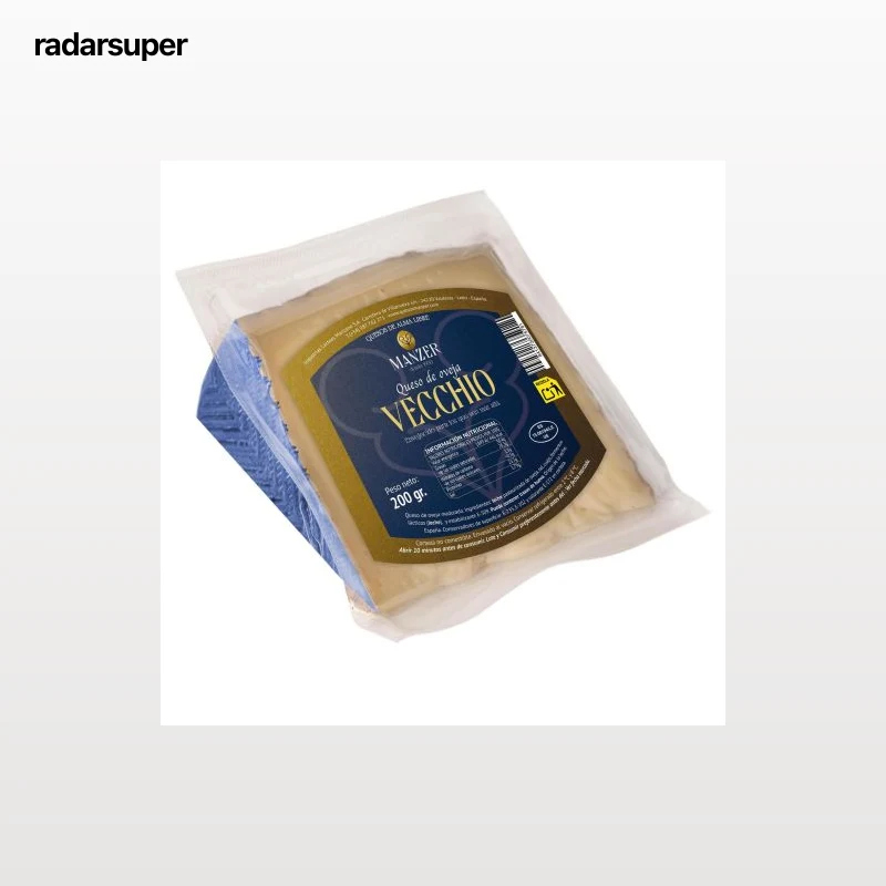 Queso de oveja Vecchio en cuña Manzer 200 g.