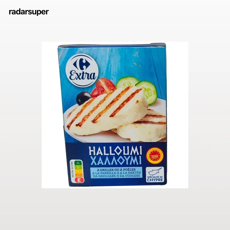 Queso de paste prensada semidura HALLOUMI PDO Carrefour Extra 225 g