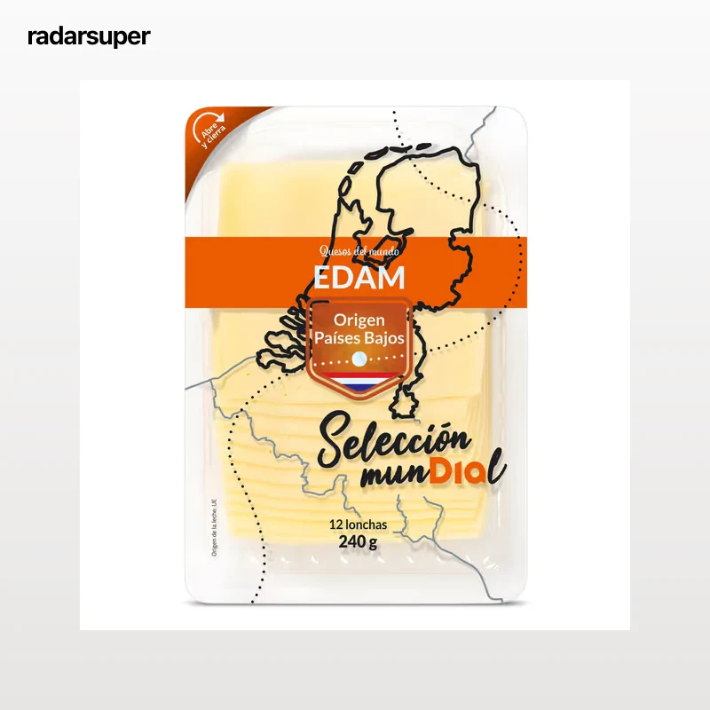 Queso edam Dia Selección Mundial 240 g