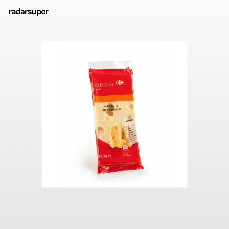 Queso emmental taco Carrefour 250 g