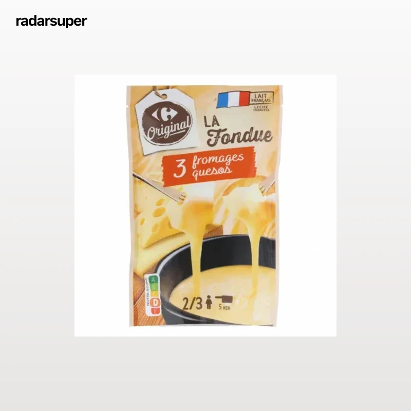 Queso fondue Carrefour Original 400 g.