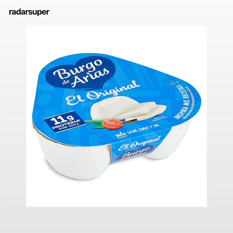 Queso fresco Burgo de Arias 3 x 72 g
