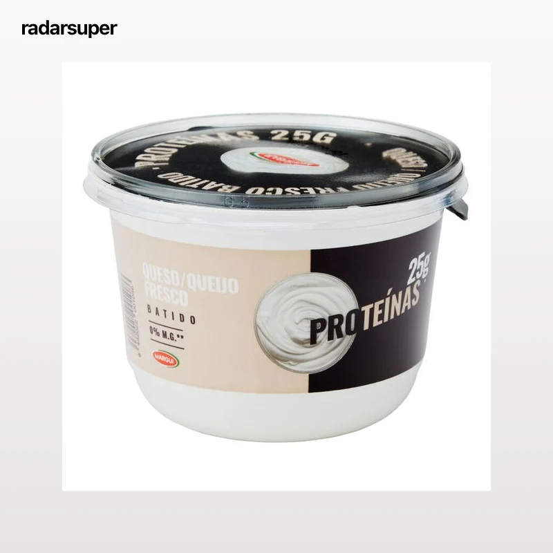 Queso fresco batido 25g proteínas 0% materia grasa Margui 500g