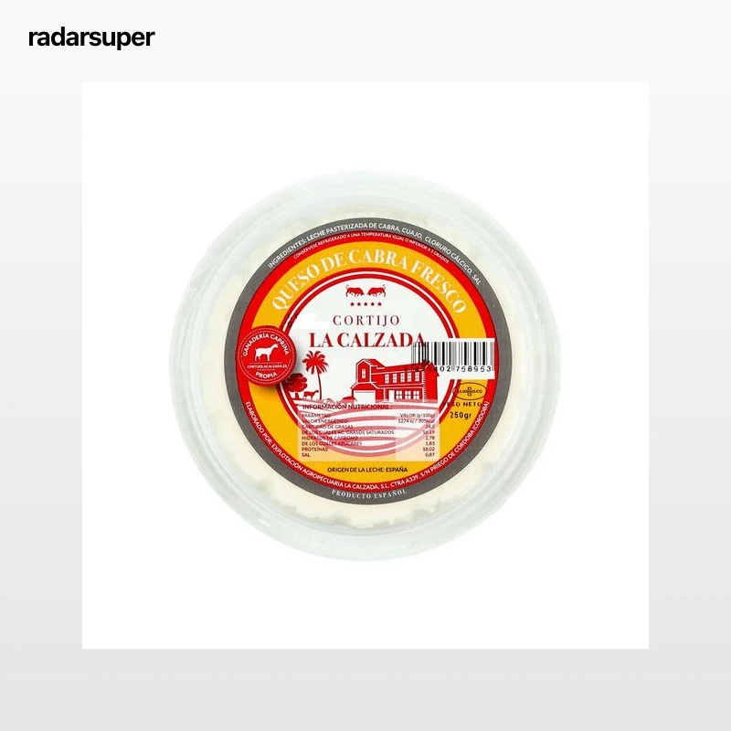 Queso fresco de cabra Cortijo La Calzada 250g