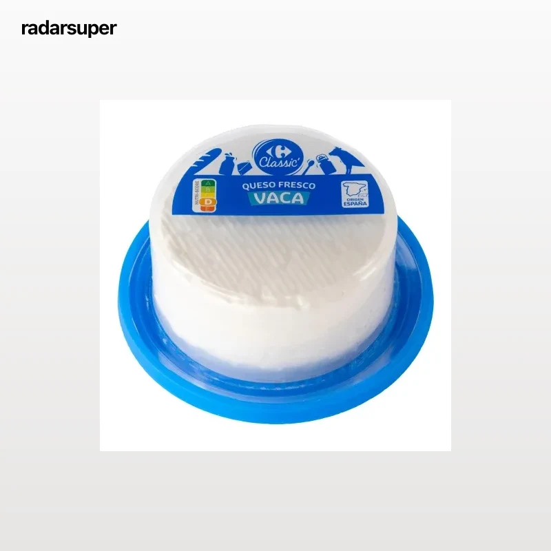 Queso fresco de vaca Carrefour Classic 250 g.