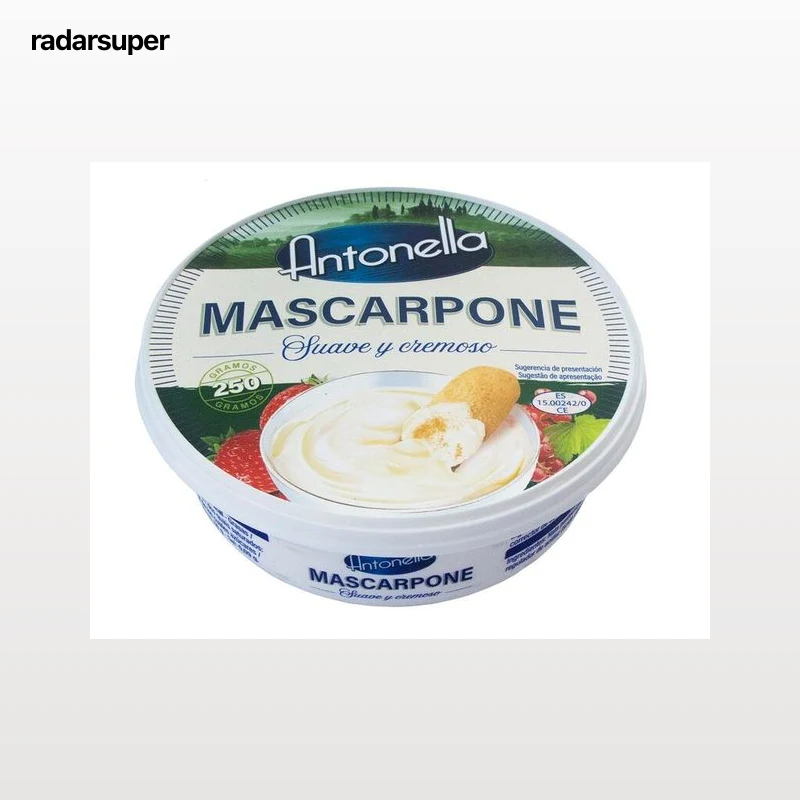 Queso fresco mascarpone Antonella 250gr