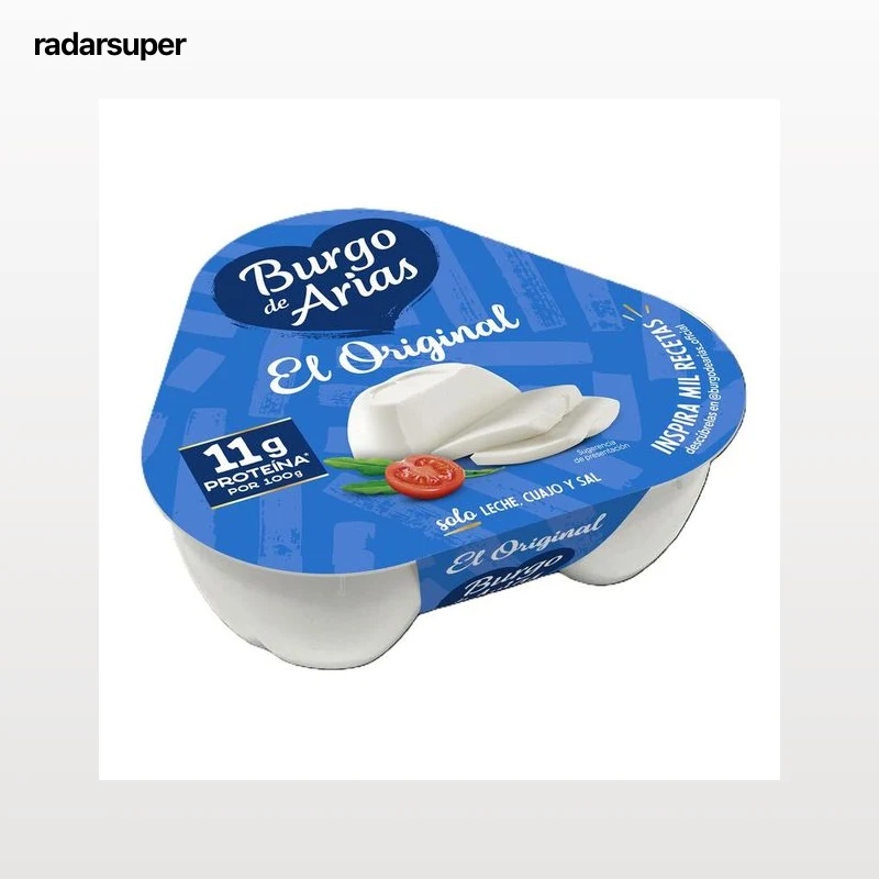 Queso fresco original Burgo De Arias pack 3 uds