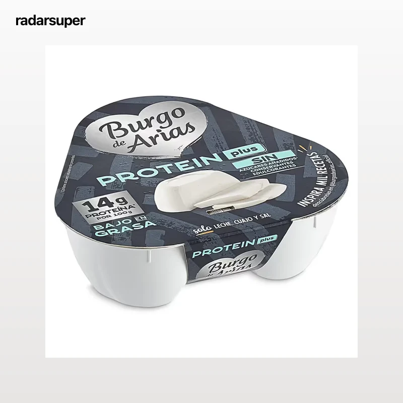 Queso fresco protein plus Burgo de Arias 3 x 70 g