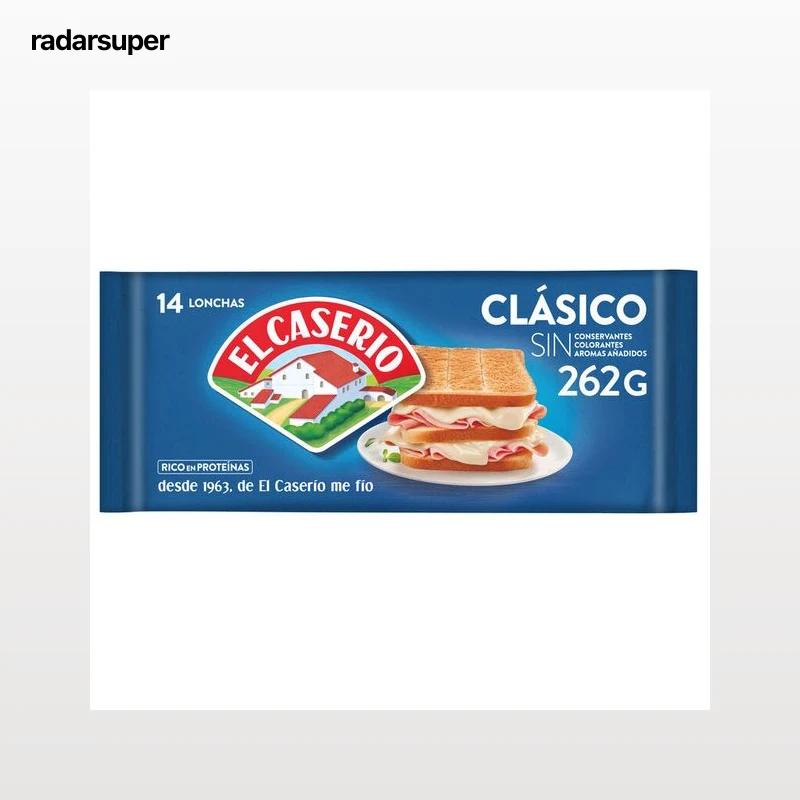 Queso Fundido En Lonchas El Caserío 14 Unidades