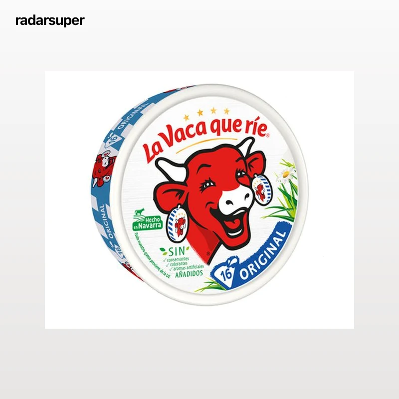 Queso fundido en porciones La Vaca Que Ríe 16 uds